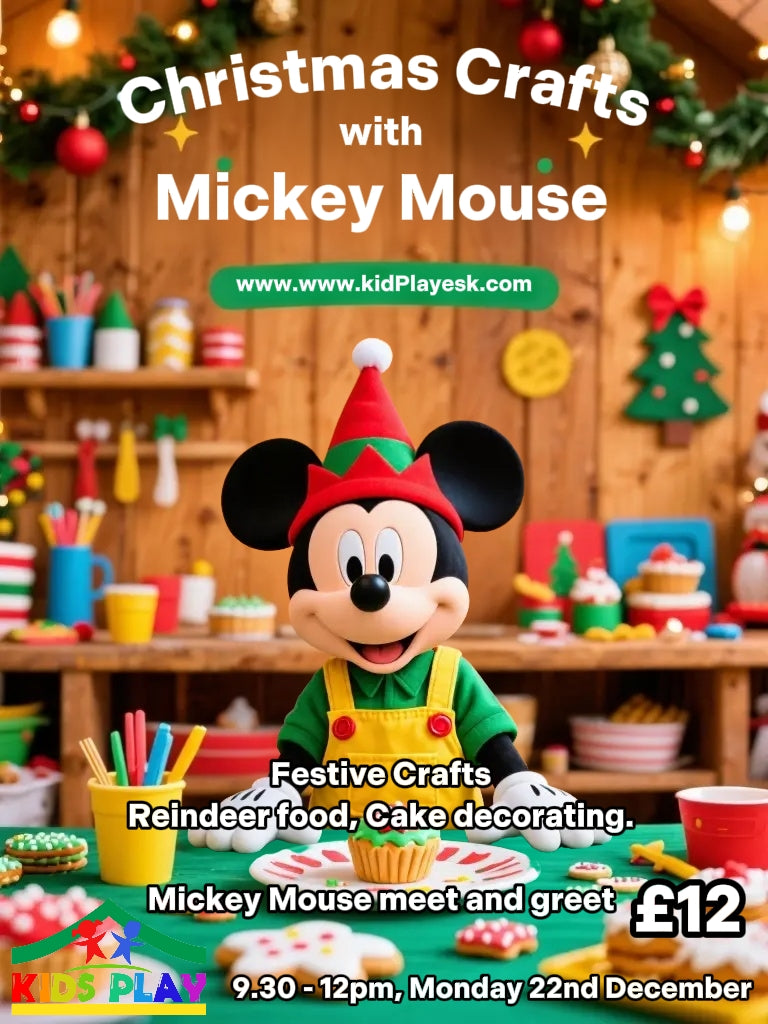 🎅⭐ Christmas Crafts with Mickey Mouse! ⭐🎅