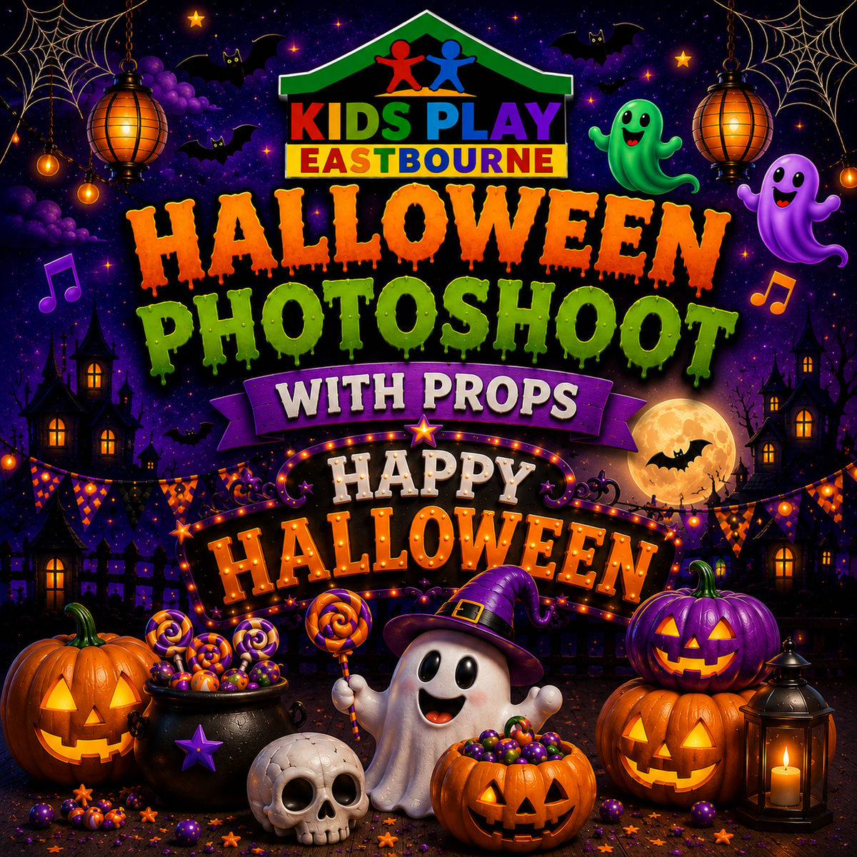 🎃👻 🎉 HALLOWEEN SPOOKTACULAR AT EASTBOURNE! 👻🎃