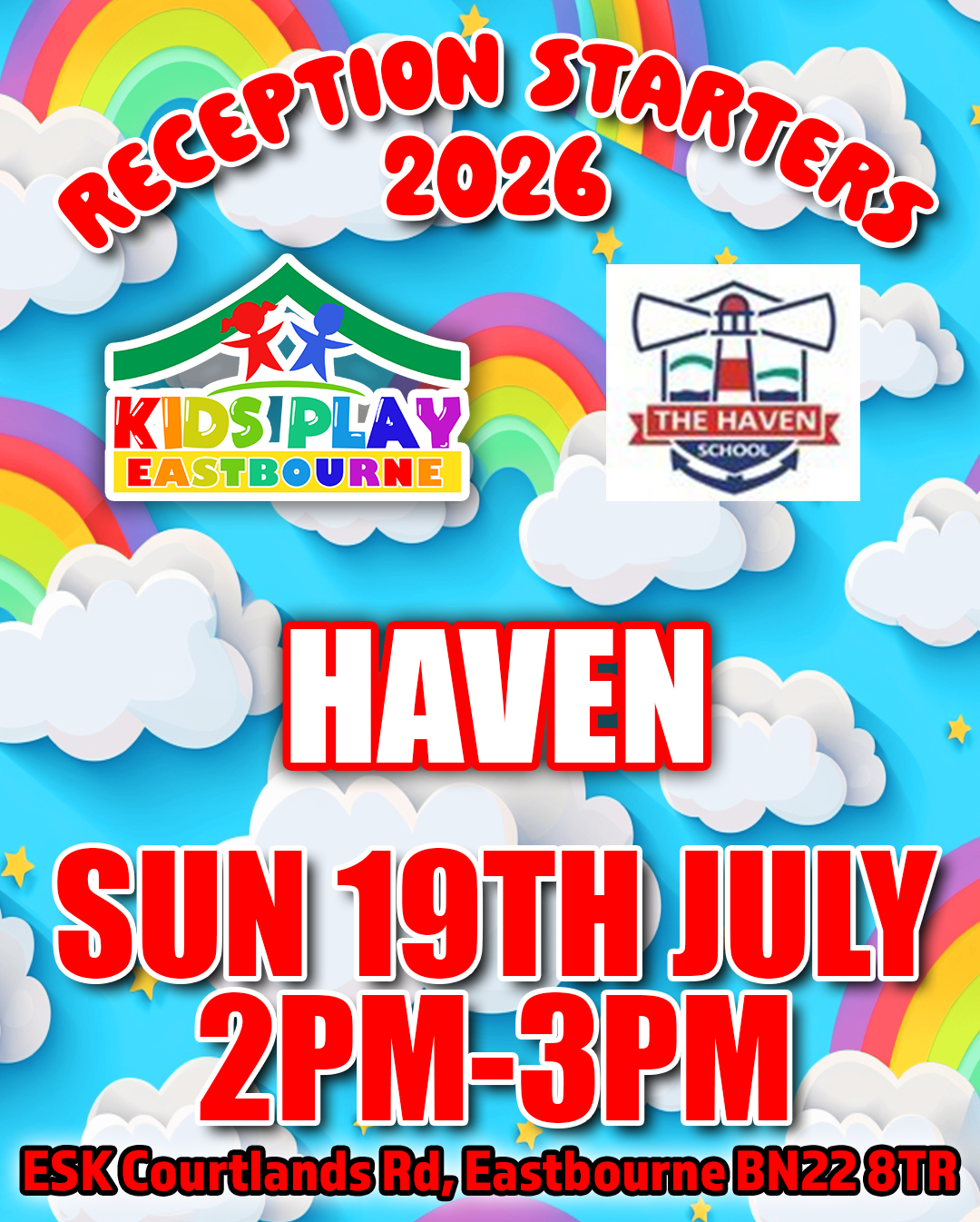 Haven - Sunday 19th July - 2pm - 3pm