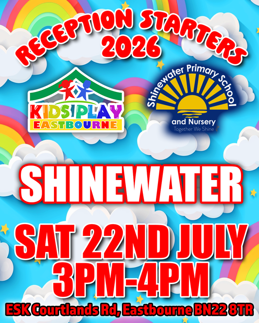 Shinewater Saturday 22nd August - 3pm -4pm