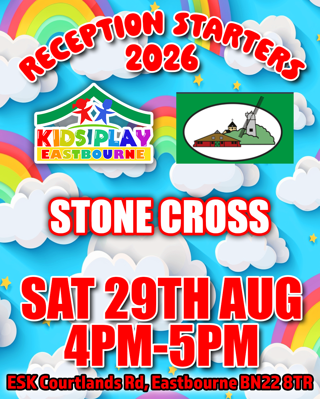 Stone Cross - Saturday 29th August - 4pm-5pm