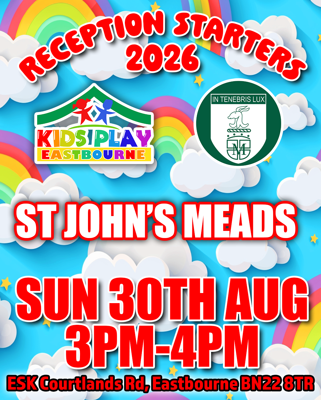 St Johns meads - Sunday 30th Aug 3-4pm